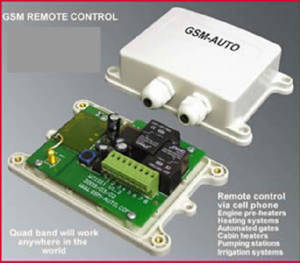 Remote control for airplane preheater